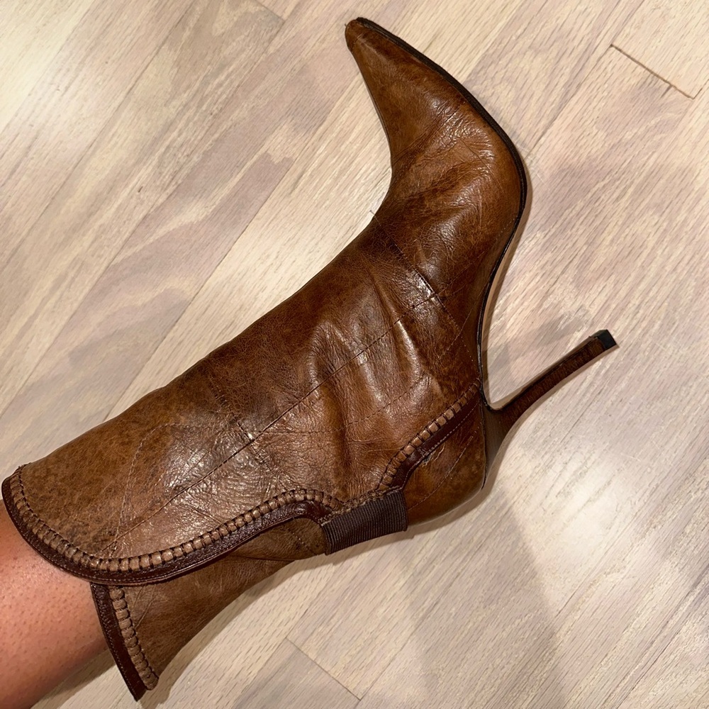 Manolo Blahnik patchwork leather - Picture 2 of 6